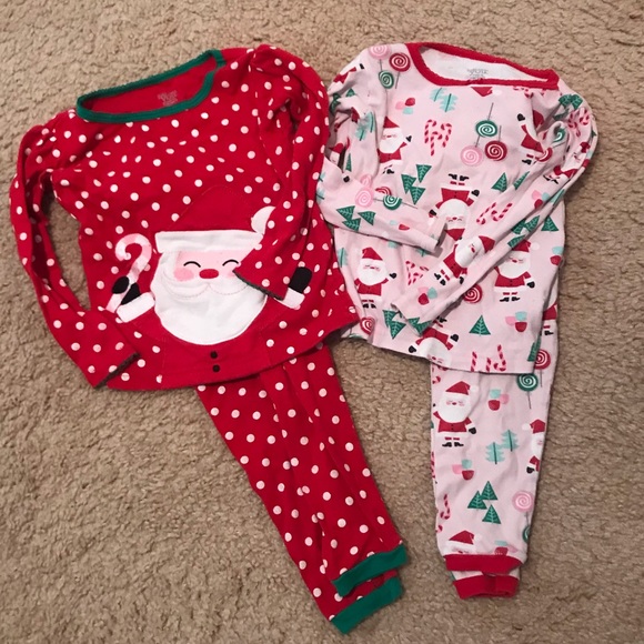 baby girl christmas pjs